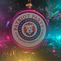 PATRIOT PARTY TRUMP 2024 Ornament 2024 Keep America Great