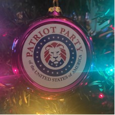 PATRIOT PARTY TRUMP 2024 Ornament 2024 Keep America Great
