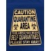 Caution self quarantine COVID 19 tin sign