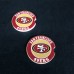 SAN FRANCISCO 49ers NINERS car coaster set of two 