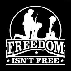 FREEDOM ISN'T FREE DECAL