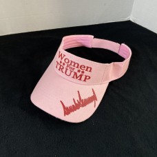 women for trump pink adjustable visor