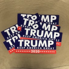 TRUMP 2020 keep AMERICA great bumper sticker