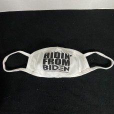 HIDDIN' FROM BIDEN  Breathable and Reusable Face Mask 