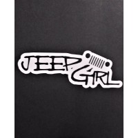 jeep girl decal