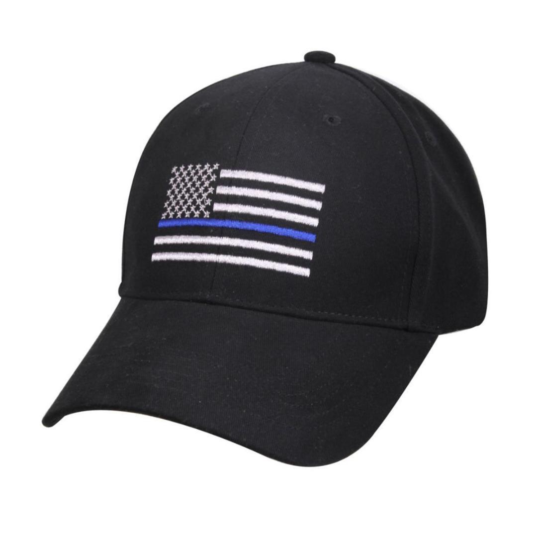 THIN LINE BASEBALL HAT BACK THE BLUE FIRST RESPONDER'S