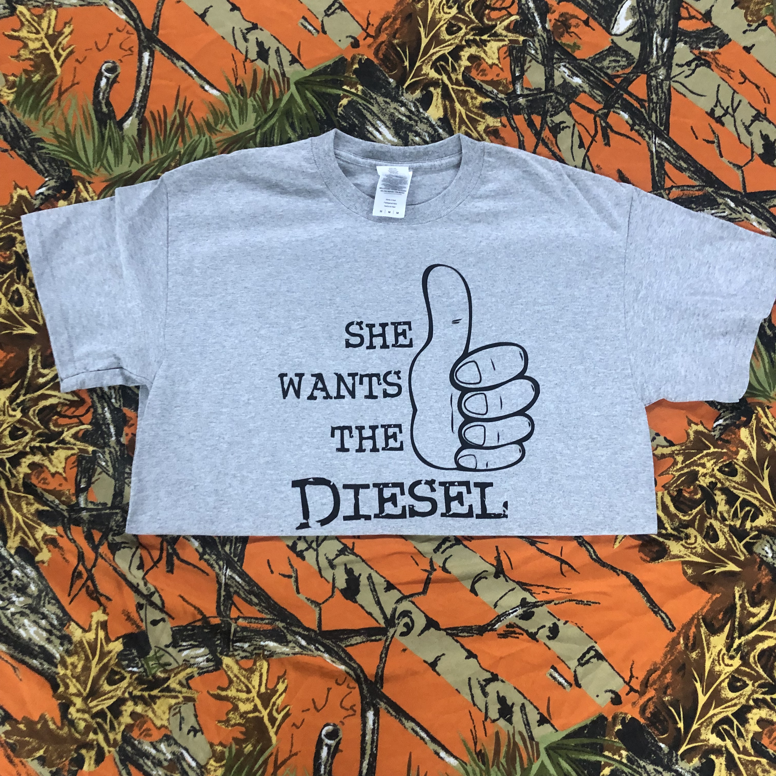 she wants the diesel 